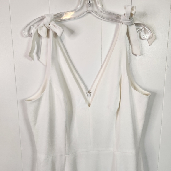 Dress the Population Julia New Size XXL Mermaid Wedding Dress V-Neck White Nwt - Picture 4 of 16
